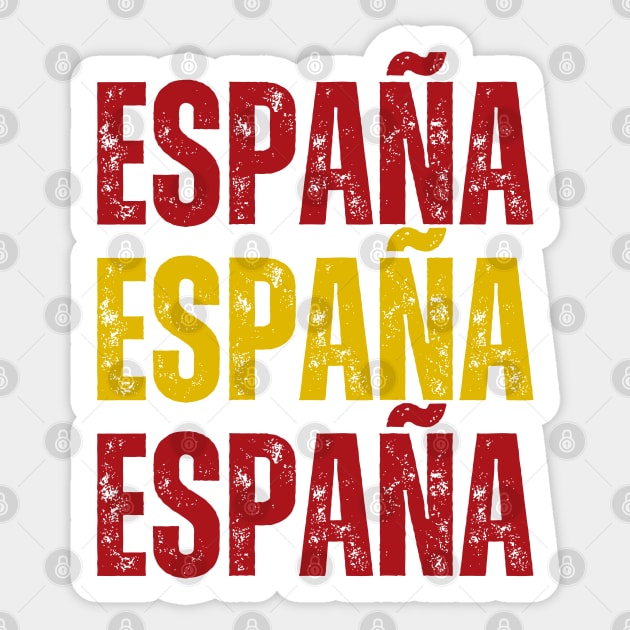 Spain flag, España bandera Sticker by eka123